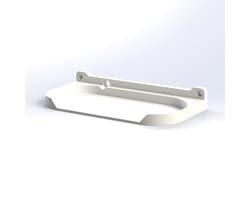 Wandhouder compatibel met Google Nest Hub Max – Muurbeugel / wall mount – Wit – Standaard houder voor smart display