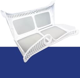Multaparts® pluizenfilter voor droger 295 x 135 x 63 mm | Geschikt voor Ariston / Hotpoint / Whirlpool drogers | Alternatief voor C00286864 — thumbnail 6