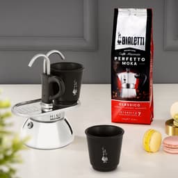 Bialetti Mini Express Induction 2 Kops – Espressomaker – Geschikt voor Inductie – Inclusief 2 Espressokopjes — thumbnail 3