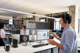 HP E27d G4 Advanced Docking Monitor - LED-monitor - 27 (27 zichtbaar) - 2560 x 1440 QHD - IPS - 300 cd/m� - 1000:1 - 5 ms - HDMI, DisplayPort, USB-C - zwart — thumbnail 5