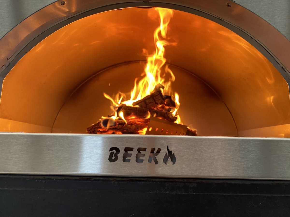 BEEK - Grande - pizzaoven - houtgestookt - Zwart - tot 4 pizza's tegelijk — afbeelding 1