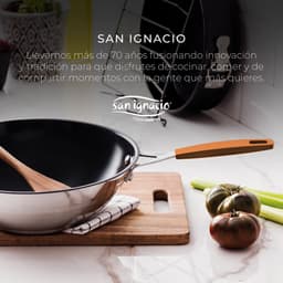 Wokpan San Ignacio COMPACT SG Ø 28 cm Zwart Aluminium — thumbnail 3