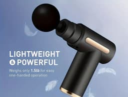 Massage gun,lichaamsspiermassagegun met opbergdoos, 4 vervangende accessoirekoppen, professioneel massagegereedschap voor het hele lichaam, cadeaus voor vrouwen mannen, vaderdagcadeau moederdagcadeau. — thumbnail 1