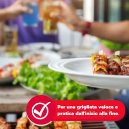 Draagbare Rookvrije Elektrische Barbecue 2200 W - Binnen- en Buitenbarbecue - Kleur Zwart Barbecue — thumbnail 2