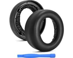 MMOBIEL Oorkussens voor Sony PlayStation 5 3D Pulse Wireless PS5 Hoofdtelefoon – Protein PU Koptelefoon Oorkussen - Hoofdtelefoon Earpads – Zwart