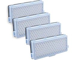 Somstyle Actieve HEPA Filter Set Geschikt voor Miele Classic Compact C1, Complete C2 & C3 - 4 Stuks - Vervangbaar - Stofzuiger Onderdelen