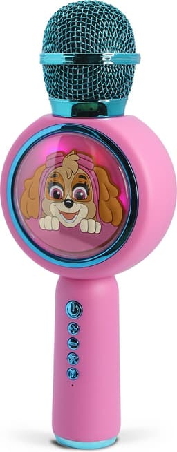 Paw Patrol Skye - draadloze karaoke microfoon voor kinderen - oplichtend LED display - speaker - stemvervorming — thumbnail 4