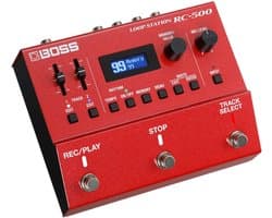 Boss RC-500 - Loop Station, 13 uur stereo opnametijd - Rood