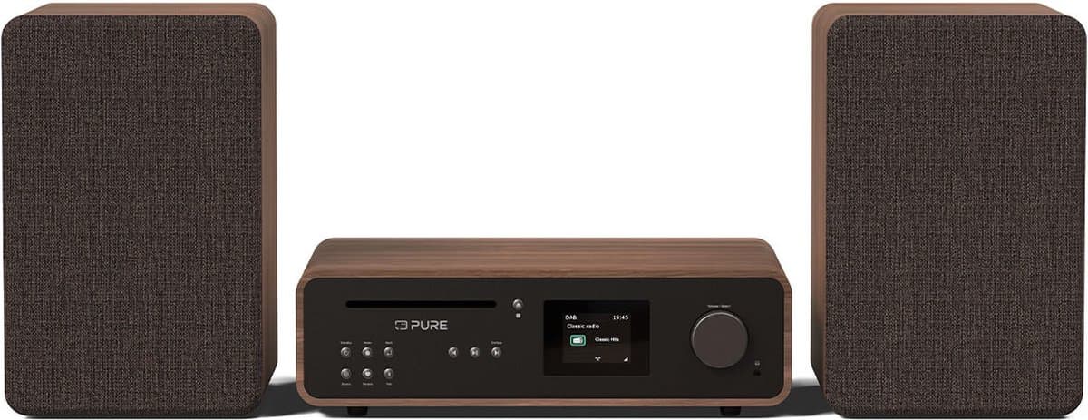 Pure ClassicStereo Coffee Micro Set met speakers — afbeelding 1
