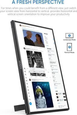 Arzopa Z1RC 2.5K - Portable QHD Monitor - 100% sRGB - Hoge Kleurechtheid - 60hz - 16 inch — thumbnail 10