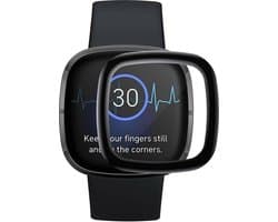 KELERINO. Screenprotector geschikt voor Fitbit Versa 3 / Sense - 3-pack