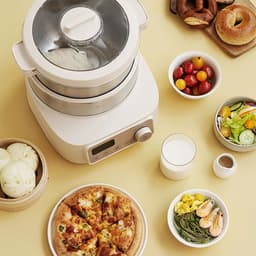 Elektrische Deegmixer - Huishoudelijke Kneedmachine - Bakken Thuis - Constante Temperatuur Functie - 5 Liter Capaciteit - Groen — thumbnail 3