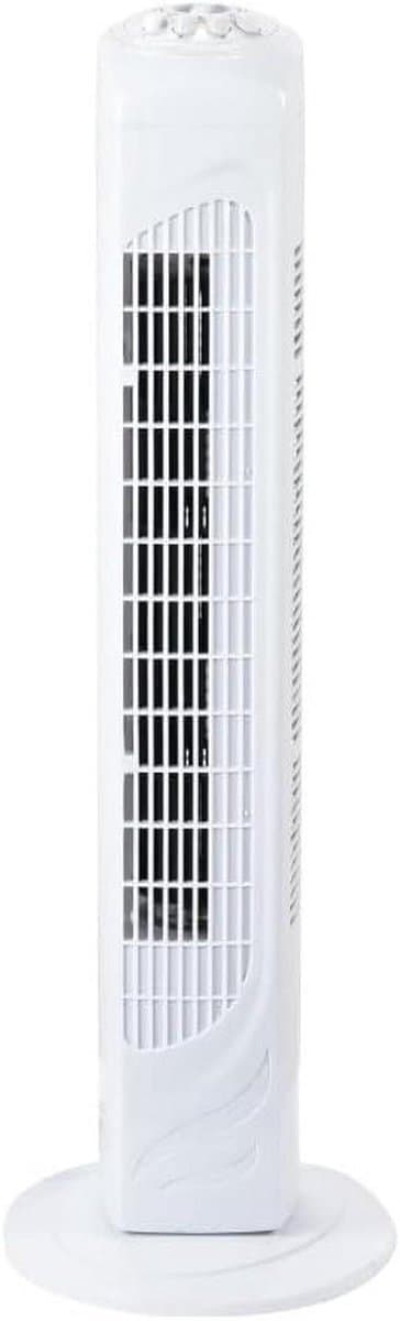Torenventilator - Staande Ventilator - Ruimte Koelen - Oscillerende Stand - 73 cm Hoog - Wit — afbeelding 1