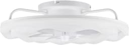 Fantiluxe - Greta - Plafondventilator zonder lamp - Wit - Ø50cm - Plafond ventilator - Afstandsbediening - Slaapkamer — thumbnail 3