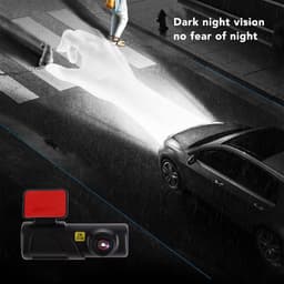 ONF3 - Auto Dash Camera - 1080P - WIFI App Controle - Groothoeklens - Nachtzicht - 24 uur parkeerbewaking - Geschikt voor elke auto - Compact fo... — thumbnail 4