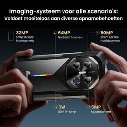 FOSSiBOT F113 Robuste Smartphone 5G - 36GB RAM - 256GB ROM - 6,78 inch 120Hz 2,4K FHD+ IPS - 20000mAh 33W - IP68/IP69K Waterdicht Telefoon - Android 15 - GPS NFC — thumbnail 2