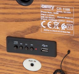 Camry CR1188 - Retro radio met bluetooth en usb — thumbnail 3