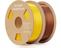 PLA Zijde Filament - 3D Printer Materiaal - 3D Prints Maken - Hoge Maatnauwkeurigheid - 2 kg 1.75 mm