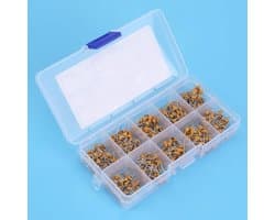 Assortiment van 500 Tantalum Capacitors - Electrolytic Capacitor Kit voor Elektronica Projecten, Reparatie en DIY Toepassingen