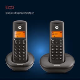 Draadloze Telefoons - DECT Set - Ongewenste Oproepen Blokkeren - Nummerherkenning - 2 stuks - Zwart — thumbnail 3