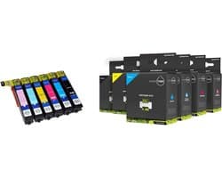 Inktcartridge Multi Pack - Set Kleuren - Documenten Printen - Volledige Kleurenset - 6 Stuks - Multicolor