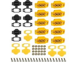 10 Paar XT60E-F Krachtige Stekkers met Rubber Kap en Schroeven - Waterdicht voor Lipo Batterijen en Accu's