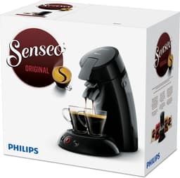 Philips Senseo Original Koffiepadmachine HD6553/67 - Keuze uit 1 of 2 Kopjes - Automatische Uitschakeling - Duurzame Materialen - Zwart — thumbnail 5