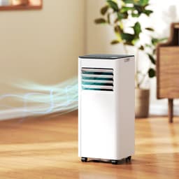 4-in-1 Mobiele Airco - Draagbare Airconditioner - Luchtkoeler - 7000 BTU - ABS - Wi-Fi-bediening - 24-uurs timer - Met Afstandsbediening - 51 dB - Wit — thumbnail 5