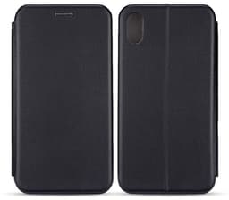 Beline Serie - Boekstijl Magnetisch Etui - iPhone Xr - Zwart - Zacht Gevoerd — thumbnail 1