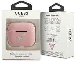 GUESS Vintage Siliconen AirPods Pro Case - Roze — thumbnail 2