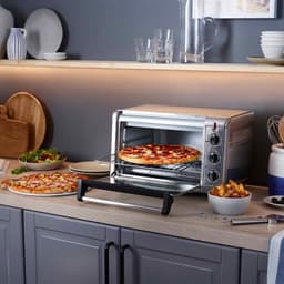 5-in-1 Heteluchtoven - Airfryer, Mini-Oven, Grill en Broodrooster met Opwarmfunctie (20L, Ø 30cm) — thumbnail 3