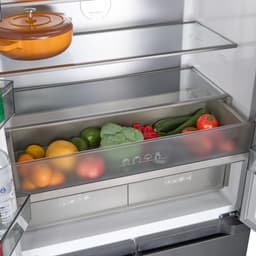 Heinner HSBS-HM505MDSINFDXE++ Multi-Deurs Koelkast – 505 L – Full No Frost – Slot-In – LED Touch Display – InoxCool Technologie – Inox Antraciet – 5 Jaar Garantie — thumbnail 5