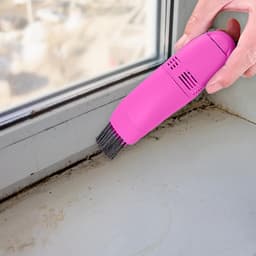 Handstofzuiger - Mini Stofzuiger - Computer Reinigen - USB Oplaadbaar - Compact Formaat - Hot Pink — thumbnail 3