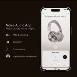 Noise Master Buds Max - Sound by Bose - Draadloze Koptelefoon met Noise Cancelling - Bluetooth Over-Ear - 60 Uur Batterij — thumbnail 2