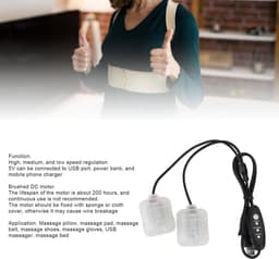 Dailygoods - USB Vibratiemotor met 3 Snelheden voor Massage en Meer — thumbnail 3