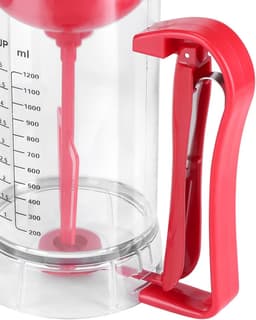 Elektrische Mixer Dispenser - Beslag Maker - Gebak Maken - Automatisch Mengen - 26 x 21 x 14 cm - Transparant — thumbnail 5