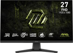 MSI MAG 272F X24 - Rapid IPS Gaming Monitor - Full HD 240hz - 27 inch — thumbnail 1