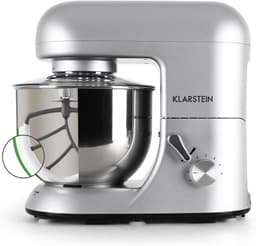 Keukenmachine - Mixer - Bakken en koken - Planetair mengsysteem - 5.2 liter - Zilver — thumbnail 3
