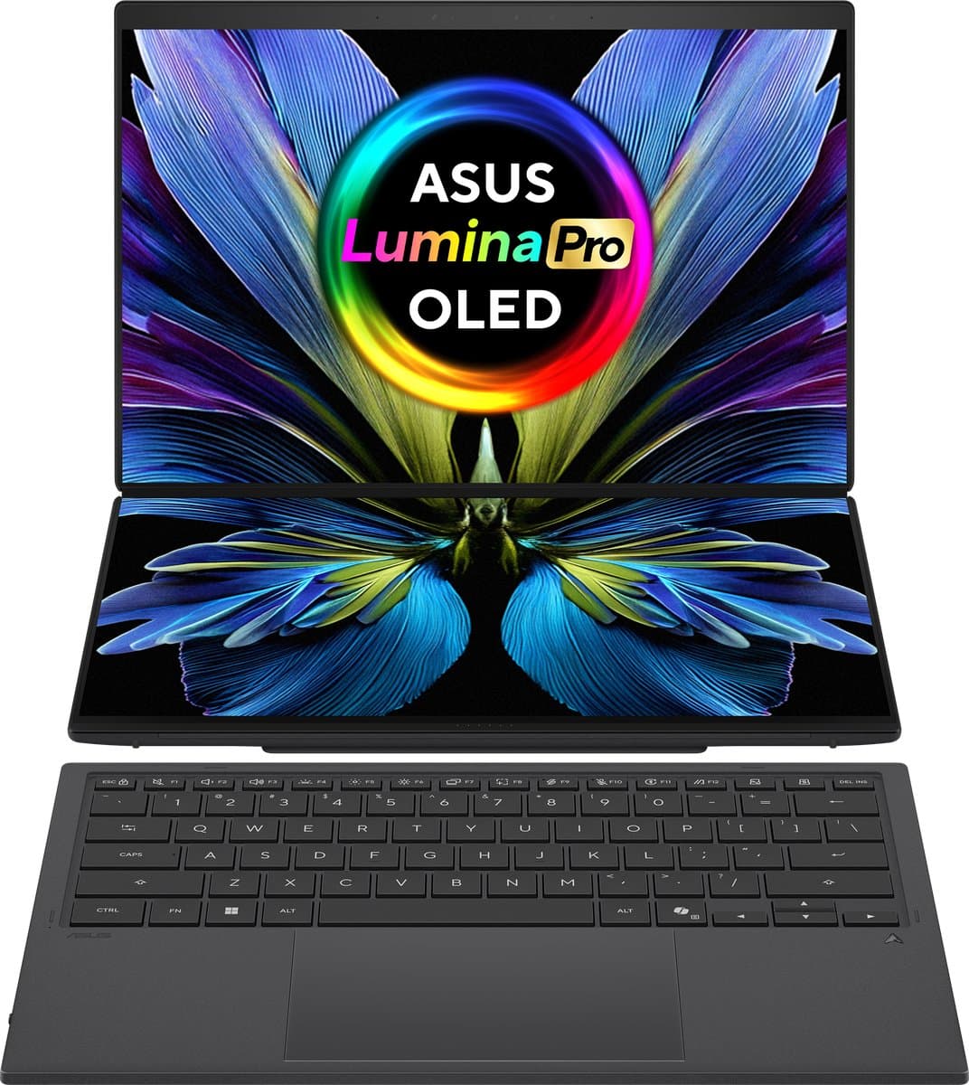 ASUS Zenbook Duo UX8407AA‑SN481WS - Laptop - 14 inch - Core Ultra 9 - 32GB/1TB - Touchscreen — afbeelding 1