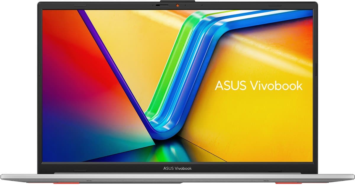 ASUS Vivobook Go 15 E1504TA-BQ284 Intel® N N150 Laptop 39,6 cm (15.6") Full HD 8 GB LPDDR5-SDRAM 256 GB UFS Wi-Fi 6 (802.11ax) Zilver — afbeelding 1