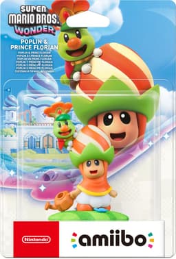 Amiibo Poplin & Prins Florian - Super Mario Bros. Wonder - Nintendo Switch — thumbnail 3