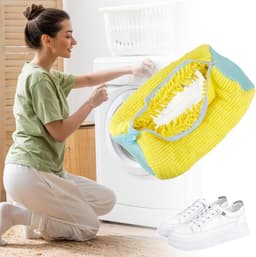 Shoe bag voor de wasmachine - wasnet - wasmachine - waszak - schoenen - wasgoed - waszakken — thumbnail 4