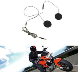 2 stuks helm headset, motorfiets TPE helm headset koptelefoon luidsprekers ondersteuning handsfree bellen — thumbnail 5