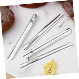 Kruimelveger Tafel - Broodkruimelreiniger - Snel Tafels Schoonmaken - Met Kledingclip - 15 cm - Zilver — thumbnail 2