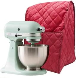 Keukenmixerhoes - Blenderhoes Opbergtas - Keuken Organisatie - Gewatteerd Polyester - 45x31x27cm - Zwart Rood — thumbnail 1