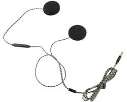 2 stuks helm headset, motorfiets TPE helm headset koptelefoon luidsprekers ondersteuning handsfree bellen