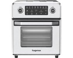 Heteluchtoven - Multifunctionele oven - Vetarm koken - Hot Turbo Air System - 14 Liter - Roestvrij staal