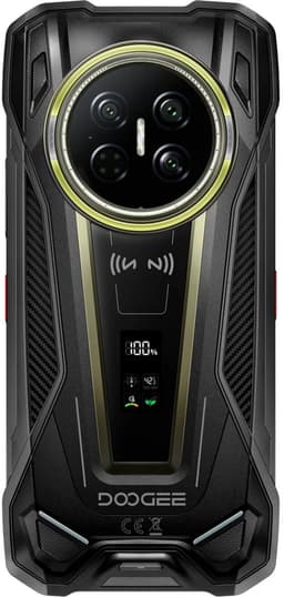 DOOGEE V Max 2 Pro Rugged Smartphone – 5G – Android 16 – Zwart — thumbnail 3
