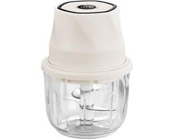 Elektrische Voedselhakker - Groente Mixer - Maaltijd Voorbereiding - Snoerloos Ontwerp - 350 ml - Zwart