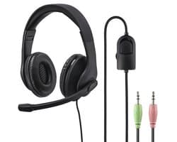 PC-Office-headset HS-P200, stereo, zwart